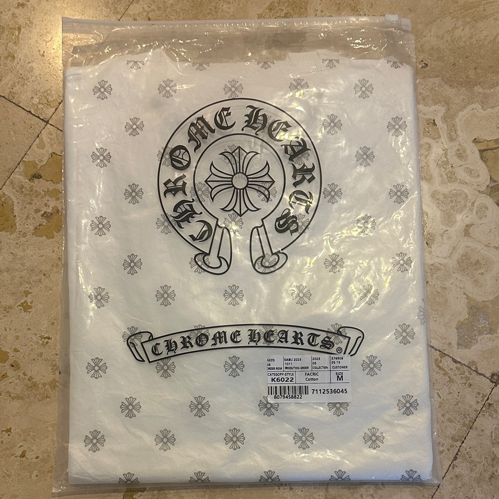 Chrome Hearts Cross Short Sleeve Pocket T-shirt